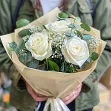 Букет Нежные грёзы в Кодинске Букет цветов из: Розы в Кодинске