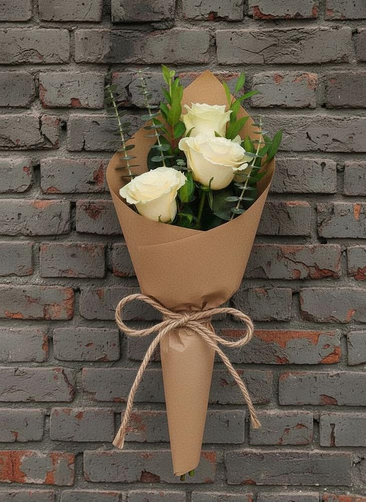 Букет из 3 роз в Кодинске Букет цветов из: Розы в Кодинске