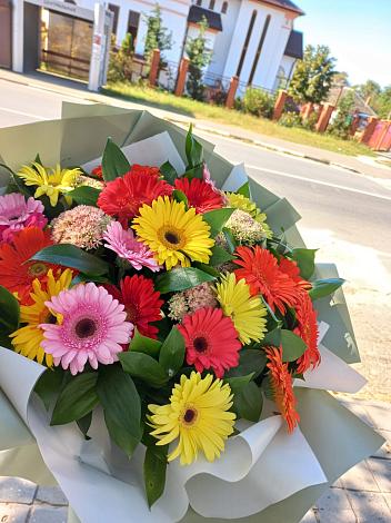 Букет цветов из: Герберы в Кодинске
